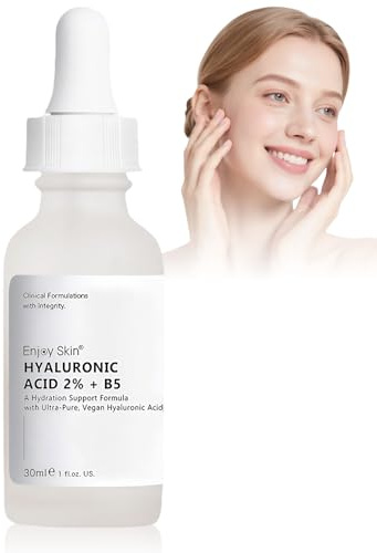 Hyaluronique Sérum Visage 2% + B5,Sérum Visage à l'acide Hyaluronique,Anti Tache & Anti Age,Concentré Réhydratant 30 ml
