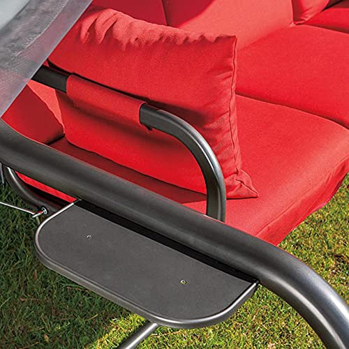 PATIO 2 Seitentische für Hollywoodschaukel Rimini/Venezia 16x35 cm Zusatztisch Ablage