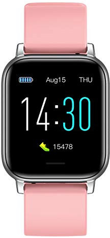 ESSONIO Smart Watch für Herren Sport Wasserdicht，Fitness-Tracker mit vollem Touchscreen und Herzfrequenz-Schlafmonitor，Magnetische Aufladung，Geeignet für Business, Geburtstagsgeschenk