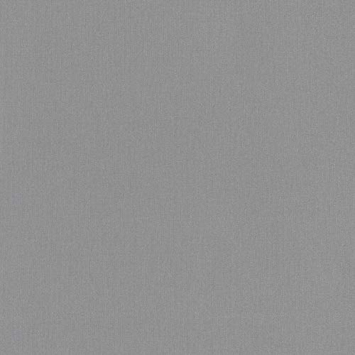 BRICOFLOR Papier peint uni intissé gris foncé scandinave Tapisserie aspect textile pour salle à manger Papier peint élégant pour couloir