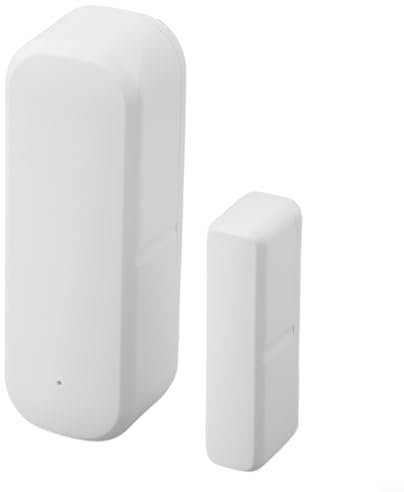 für Tuya WiFi/ZIGB-EE Smart-Türsensor, Türmagnet mit Sprachunterstützung, intelligenter Türalarm-Sensor, Sicherheitstür, Kontaktsensor, App-Steuerung (WLAN)