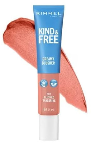 Rimmel Kind & Free Creamy Blusher 002 Flushed Tangerine 15ml