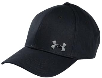 Under Armour Herren Essential Low Cap, Black/Silver, One Size