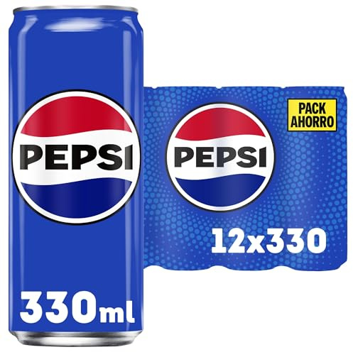Pepsi Regular 330ml - MPK12 Lata + Lay'S Patatas Fritas Al Punto de Sal, 150g