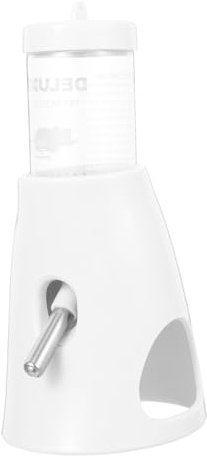 SUPVOX Abreuvoir pour Hamster et Chinchilla Vertical Embout Anti-Fuite, Plastique Solide, Capacité Moyenne, Usage en Cage pour Petits Rongeurs et Animaux Domestiques