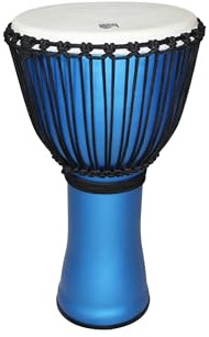 TOCA FREESTYLE ROPE TUNED DJEMBE MATTE OCEAN BLUE 14 SFDJ-14OB