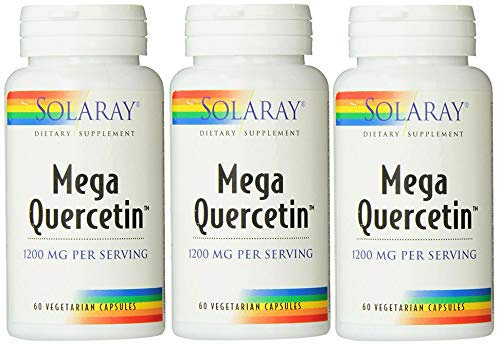 Mega Quercitin 600 mg - 60 vegcaps (Pack 3 u.)