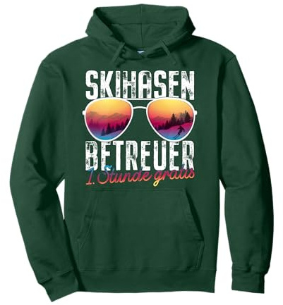 Lustiges Après-Ski Outfit Skihasen Betreuer Skiurlaub Party Pullover Hoodie