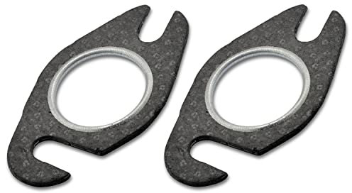 Easyboost 2 Guarnizioni Scarico Marmitta Collettore Universale per Scooter 50cc MBK Booster Nitro Aerox Mach-G Jog-R Ovetto