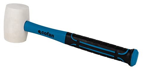 Cofan Maceta de Goma Blanca | Peso de 340, 680 o 900 gr | Cabeza de Goma (340)