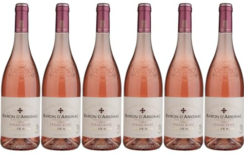 Baron d'Arignac - Vin Rosé, Syrah rosé (6 x 0,75L)