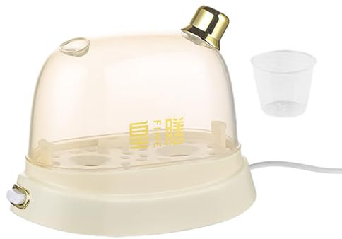 Renywosi Electric Egg Boiler | 220V 120W Egg Maker Machine, Rapid Egg Cooker Poacher, Electric Egg Cooker Small, Egg Steamer Makes With 2 Egg Capacity, Safety Electric Poacher For Home Kitchen