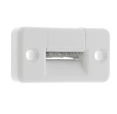 cyclingcolors Guía de correa de persiana enrollable guiado ventana soportes manivela, hasta 23mm blanco