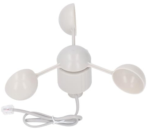 Windbecher-Anemometer, 3 Becher, Windgeschwindigkeitssensor, Anemometer, Drei Becher, Windgeschwindigkeitsdetektor, Analoge Sensoren, Windfahnenbecher-Anemometer, Kippeimer,
