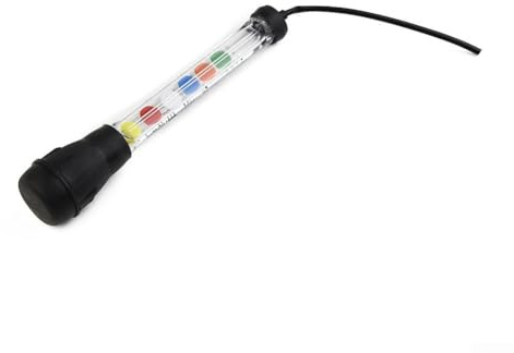 Gdfnmogo Testeur d'antigel pour voitures, camionnettes, camions et bus - Testeur de point de congélation avec disques flottants de 6 couleurs, pour une échelle facile à lire, éthylène glycol