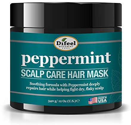 Difeel Peppermint Scalp Care Hair Mask 12 oz.