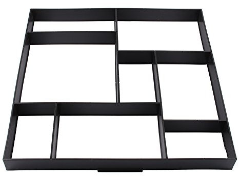 Cement Path Mould, 50cm Concrete Paving Mould for Garden Path Maker, 50x50x4.5cm