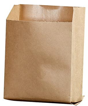 100 Stück Flachbeutel Kraftpapiertüten, Mini Geschenktüten Papier Kraft Umschlag Klein Kraftpapiertüten Mini Papiertüten Pralinen Kuchen Schmuck Samentüten Candy Tüten-braun-12x5x16cm