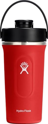 Hydro Flask - Insulated Shaker Bottle - Shaker isolé 709 ml (24 oz) pour Smoothies, Boissons Protéinées et Compléments Alimentaires - Goji