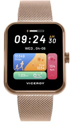 Viceroy Reloj Smart Aluminio Rosado Brazalete Sr Va