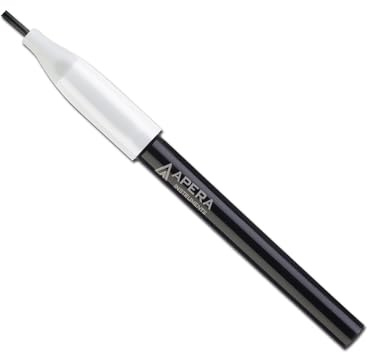 Apera Instruments LabSen 373 flache pH-Elektrode, Oberflächen | Kombinierte Elektrode für Oberflächenmessungen; Messbereich 0-14 pH; BNC-Anschluss