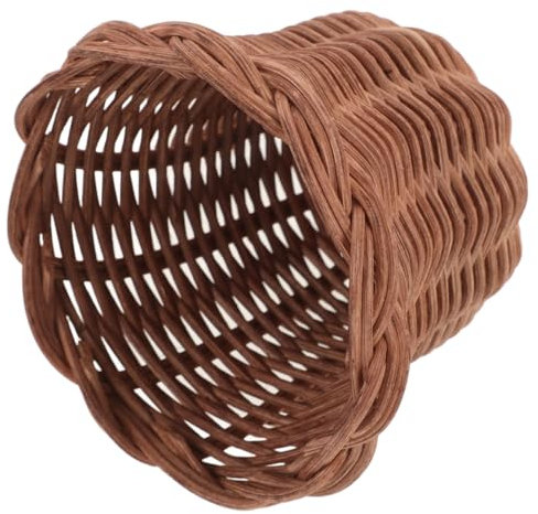 Vaguelly Rattan Weihnachtsanhänger Glocke Handgefertigt Kompakte Größe Dekorativer Wand Und Baumschmuck Für Weihnachten Und Partys
