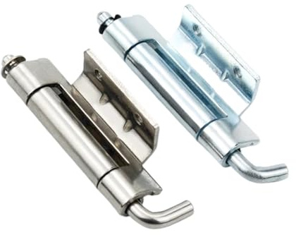 Bisagra oculta for caja de distribución, desmontable, con orificio for perno, for soldar, 1 unidad(Thin stainless steel)