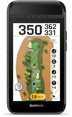 Garmin Approach G82, tragbarer Golf-Startmonitor, Premium-GPS-Handheld, großer Farb-Touchscreen