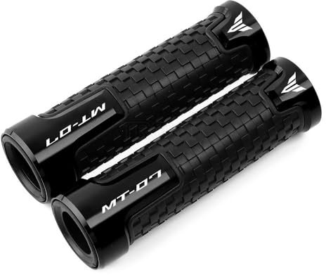 Motorrad-Lenkerabdeckung Für Ya&ma&ha MT07 MT 07 MT-07 2014–2023 Motorrad-Lenkergriffe, CNC-PVC-Lenker, Gummi-Gel-Griffe, Motocross-Griff, Handgriffe(2)
