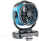 XPower Ventilateur brumisateur d'extérieur oscillant très résistant puissant haute vitesse idéal pour le camping, les terrasses, les pique-niques et plus encore (FM-68W)