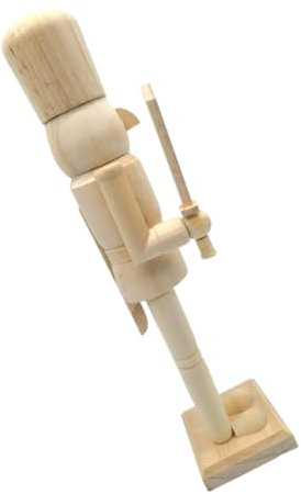 OHPHCALL Décoration Figurine De Soldat Huile Non Peinte Ornement De Noël Personnalisable