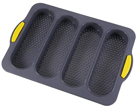 Kodxylytix Moule à pain perforé anti-adhésif type D