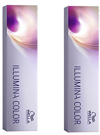 Wella 2x Illumina Color 6/37 Dunkelblond Gold-Braun 60 Ml