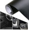VKALTUL Matte Black Car Wrap Vinyl Film Roll, 152 x 30cm Self-adhesive waterproof bubble-free vinyl Wrap for car, motorbike, bicycle decoration, DIY, etc