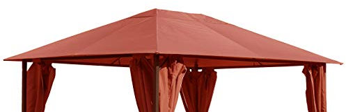 QUICK STAR Ersatzdach für Garten Pavillon 3x4m Terra Antik Pavillondach Ersatzbezug