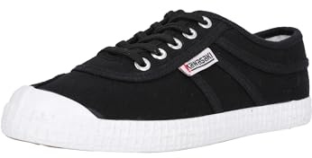 Kawasaki Herr original canvas sko låg topp, 1001s svart solid, 42 EU