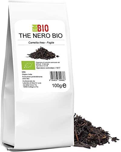 Tè nero Assam foglie Bio 100 g - English Tea 100% Naturale - LaborBio