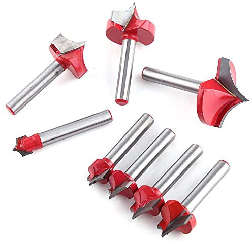 6mm codolo 3D CNC incisione fresa V scanalatura punta dell'ago router bit lavorazione del legno bit artigiano intaglio strumento di fresatura cnc strumento(12mm)