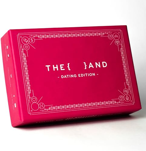 {THE AND} Dating Edition - 199 Thoughtful Conversation Cards for Dating Couples - Questions to Get to Know Your New Person & Create Connections - Fun Date Night Card Game for Adults by The Skin Deep