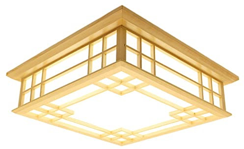 Luz De Techo De Ahorro De Energía Tatami Luces De Techo Empotradas Creativas Lámpara De Panel De 13,7 Pulgadas Iluminación De Techo Plana De 1570 LM Aparato DE ILUMINACIÓN 6100K FÁCIL Instalar