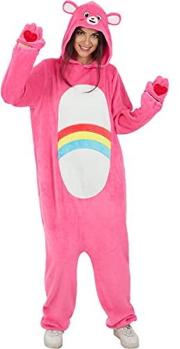 Funidelia | Déguisement de Toucâlin adulte Les Bisounours pour femme et homme Care Bears, Ours - Déguisement pour Adultes et accessoires pour Halloween, carnaval et fêtes - Taille S - M - Rose