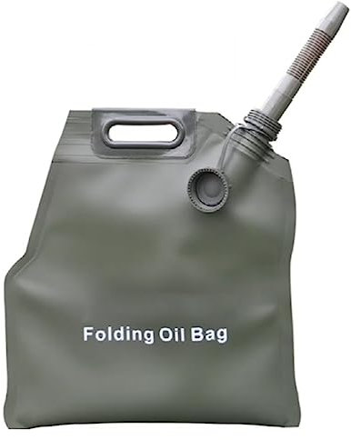 Bidón de Gasolina Bolsa de Combustible Plegable portátil, Bolsa de Combustible de Motocicleta de Coche de Gasolina diésel de Respaldo de Emergencia al Aire Libre, fácil de Llevar, 5L/10L/20L/30L (Siz