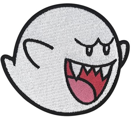 Urbanski Patch Lustiger Geist zum Aufbügeln 7,4 x 8,5 cm | Aufnäher Applikation Bügelbild