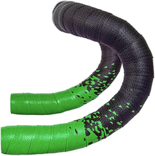 Lenkerband,Bike Bar Tape, Bequeme Straße Bunte Farbverlaufs-Fahrradbänder / Weiches Anti-Vibrations-Lenkerband Fahrradzubehör for Rennräder (Farbe: Schwarz Rot) (Farbe: Schwarz Rot ( Color : Black Gre