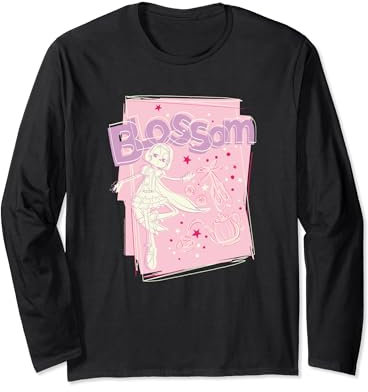 IF Movie Blossom Pastel Ballerina Vintage Retro I.F. Poster Manche Longue