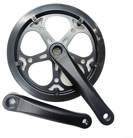 Hochleistungs-Fahrrad-Kurbelgarnitur mit Vierkantloch, 170 mm Länge, 40T, 48T, 52T Kettenblätter (40T)