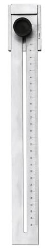 Medidor de precisión para carpintería, reglas de marcado de 0 a 300 mm, rangos de medición, herramienta de trazado, medidor de marcado de metal