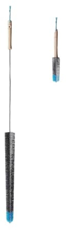 Sharplace 2 Pezzi Spazzola per Radiatori Spazzola per Pulizia Spazzola per Lanugine Asciugatrice E Pulitore per Bobine con Setole Resistenti all'Usura Adatto P