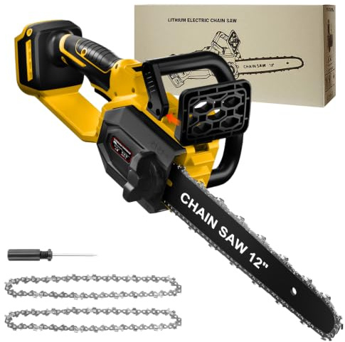 12 tums batterimotorsåg kompatibel med dewalt 20v 18V (utan batterier)