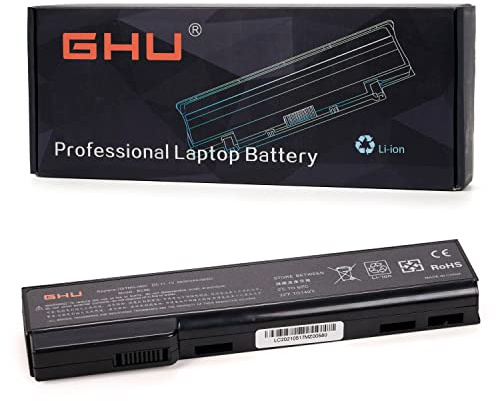 GHU New Laptop Battery 58 WH Replacement for CC06 CC06xl QK642AA 628666-001 628668-001 628668001 628670-001 628369-421 CC09 628664-001 Compatible for HP Probook 6560B 6570B 6460B 6470B 6360B
